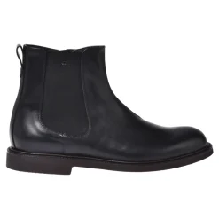 Leder-Stiefeletten