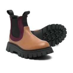 Leder-Stiefeletten