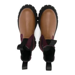 Leder-Stiefeletten