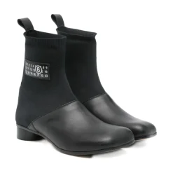 Leder-Stiefeletten