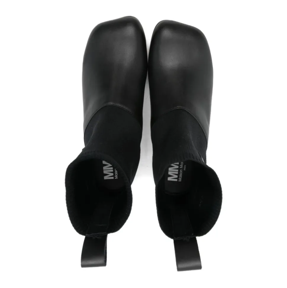 Leder-Stiefeletten