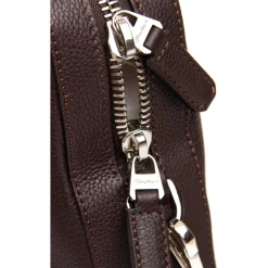 Ledertasche für die Schulter, gehämmert