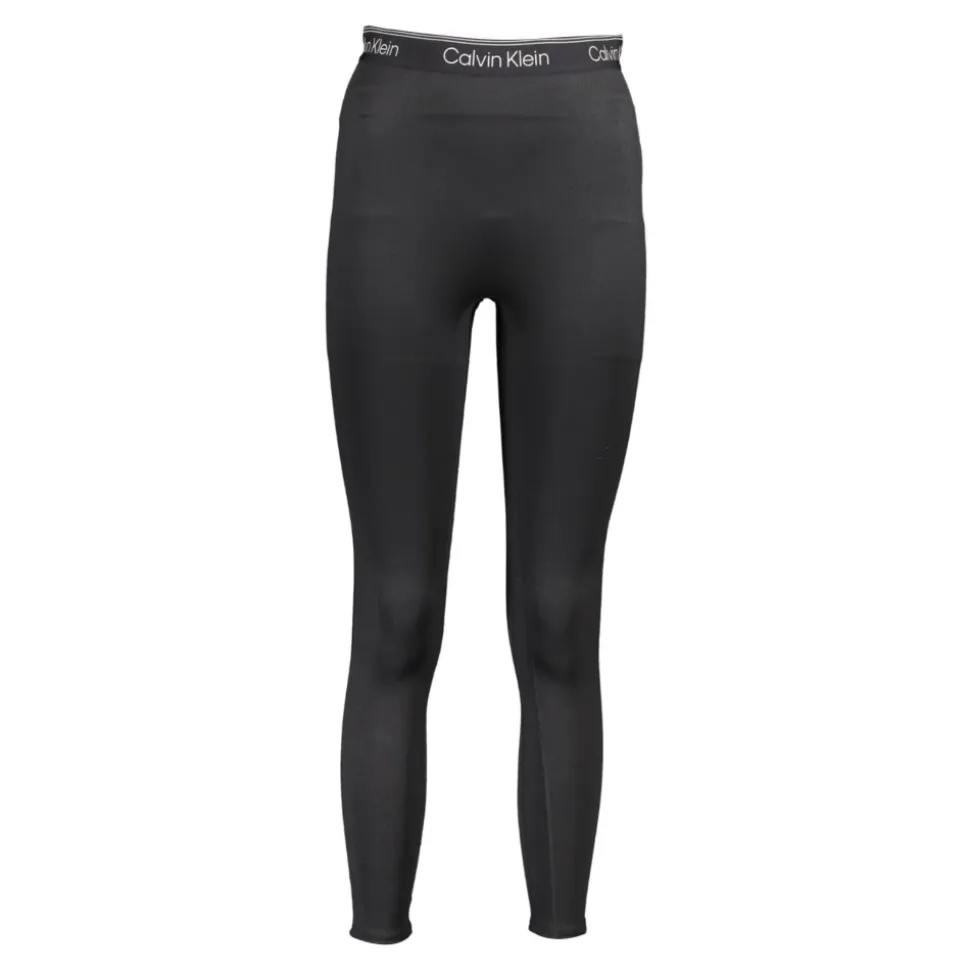 Leggings mit kontrastierendem Logo-Print