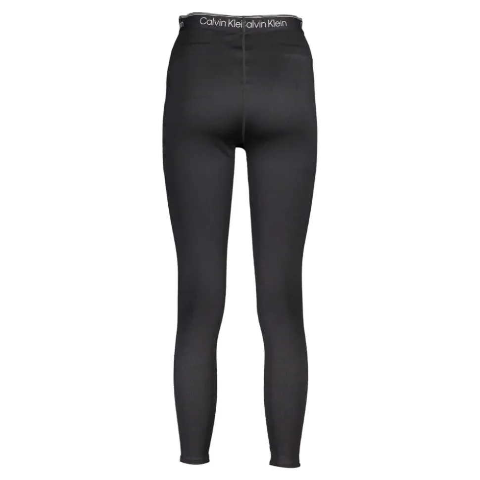 Leggings mit kontrastierendem Logo-Print