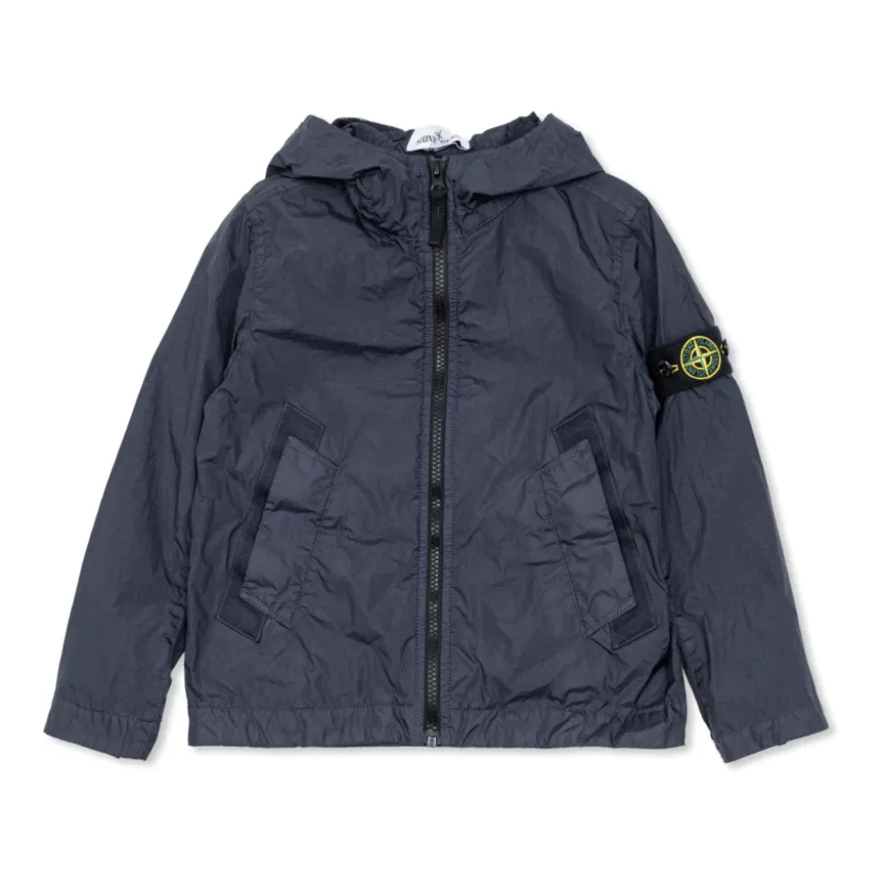 Leichte Jacke mit Logo-Patch