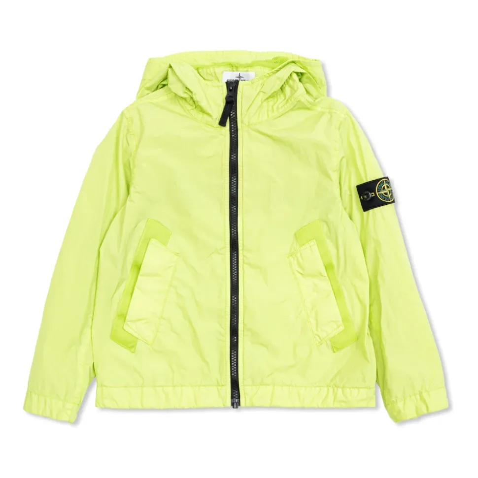 Leichte Jacke mit Logo-Patch