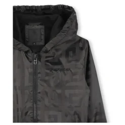 Leichte Jacquard-Jacke 4G mit Kapuze