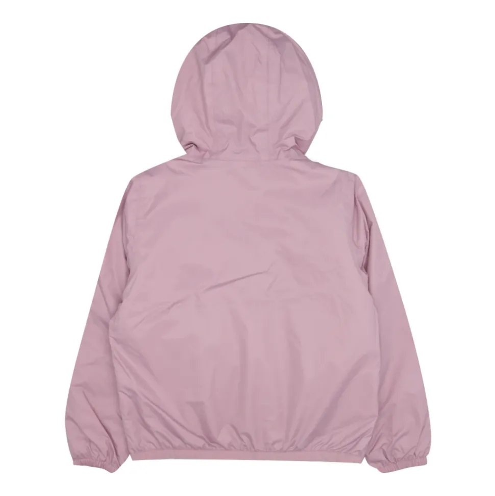 Leichte, wasserdichte und winddichte lila Jacke