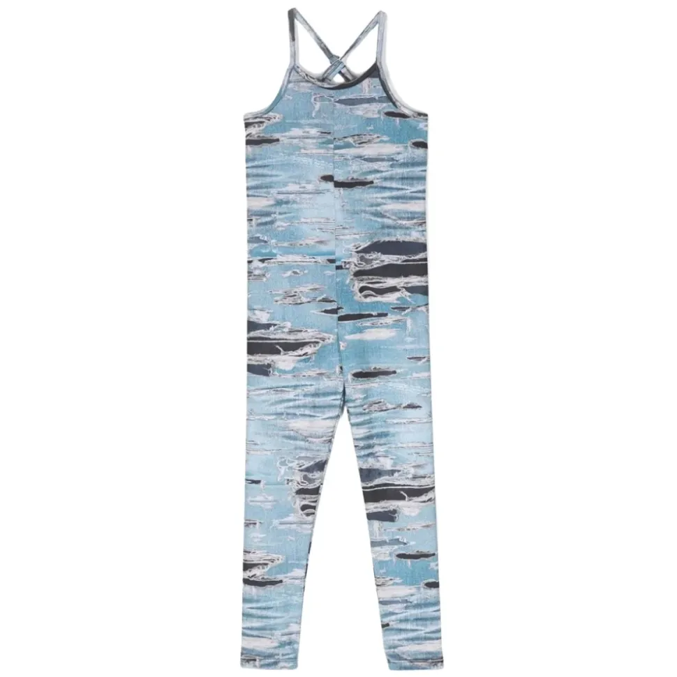 Leichter Stretch-Jumpsuit mit Trägern