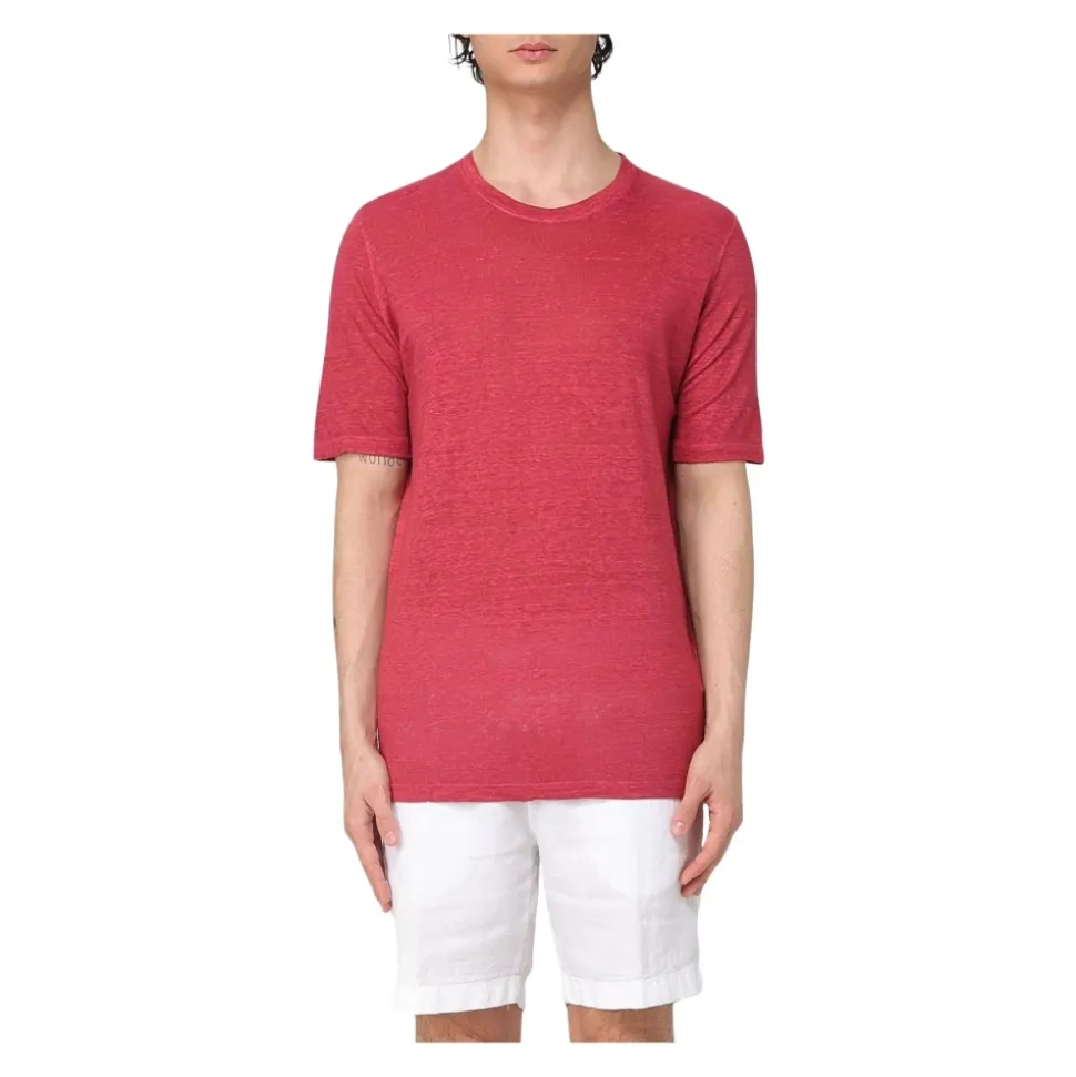 Leinen-T-Shirt