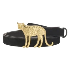 Leopard Buckle Belt