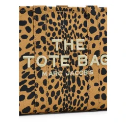 Leopard Logo Tote Tasche