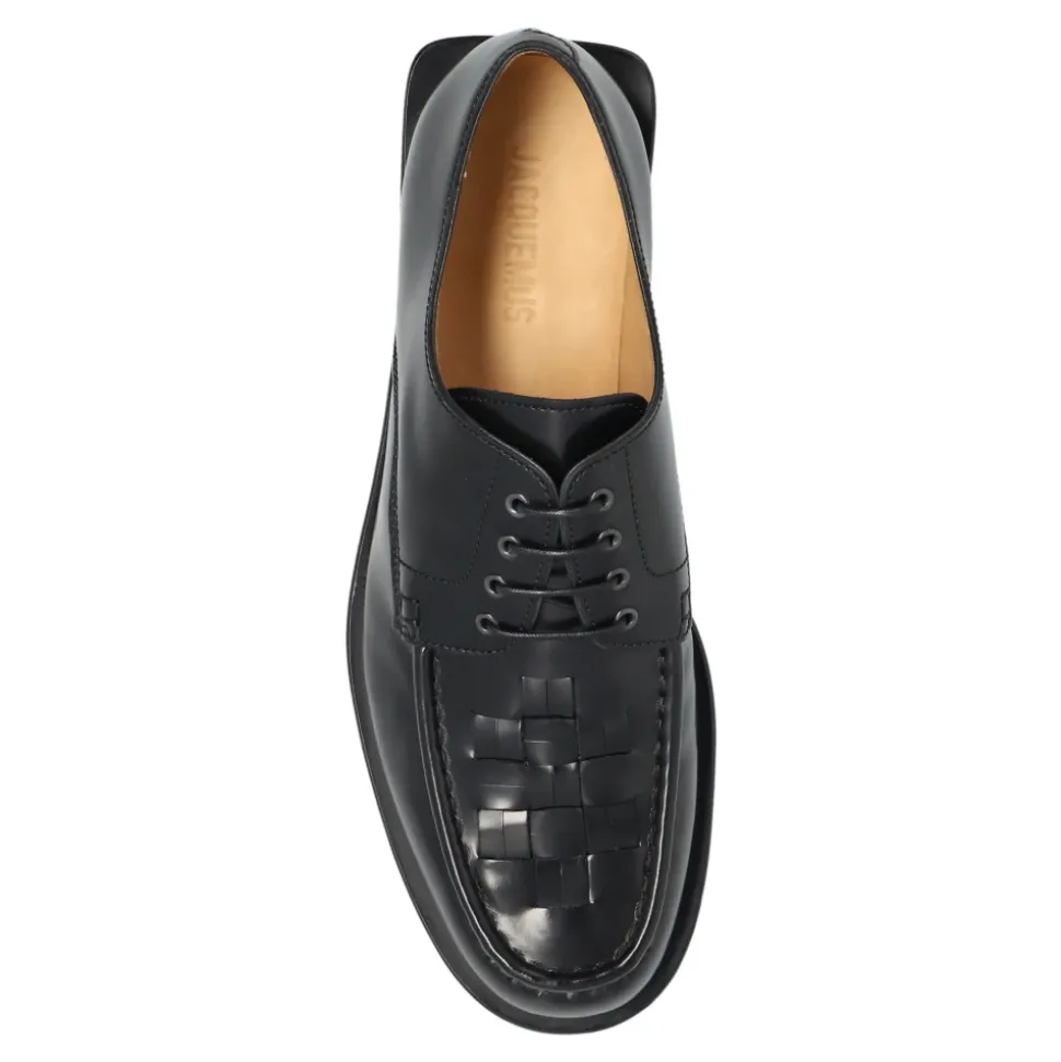 Les Derbies Tresses Lederschuhe