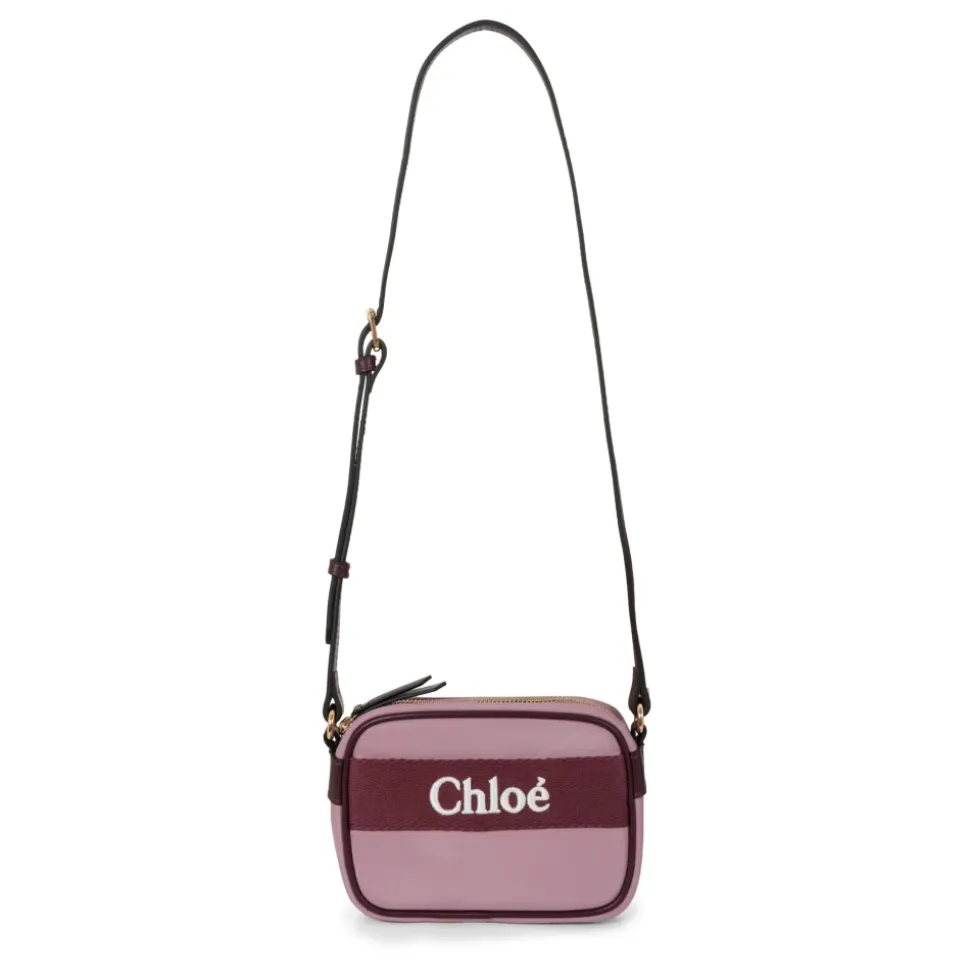 Lila Casual Tasche mit Verstellbarem Riemen
