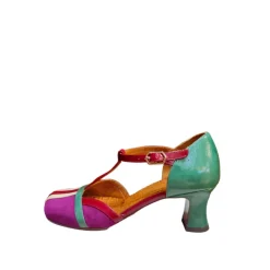 Lila Lackleder Mary Jane Schuhe