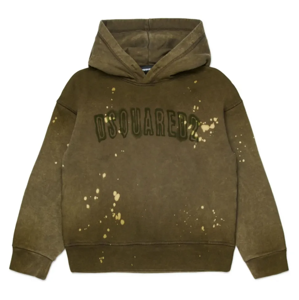 Locker geschnittener Sweatshirt Art DQ3009D0AE1