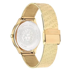 LOGO HALO Damenuhr Lila Gold
