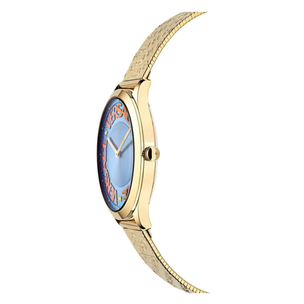 LOGO HALO Damenuhr Lila Gold