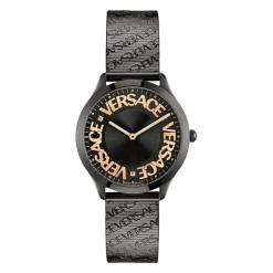 LOGO HALO Edelstahl Uhr