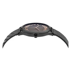 LOGO HALO Edelstahl Uhr