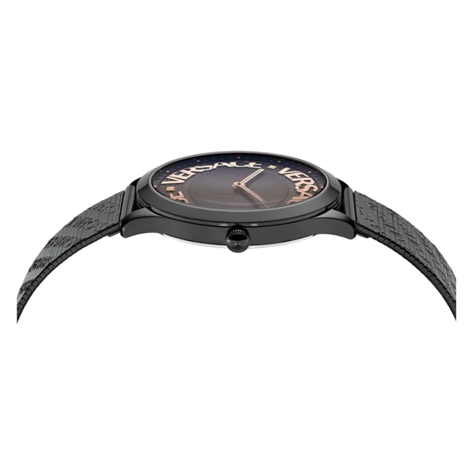 LOGO HALO Edelstahl Uhr