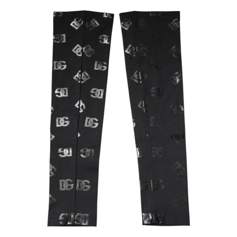 Logo Monogramm Wolle Armstulpen