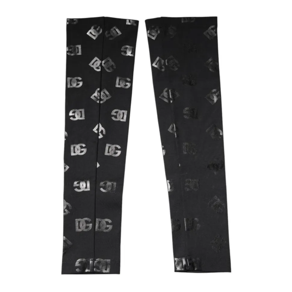 Logo Monogramm Wolle Armstulpen
