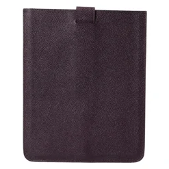 Logo Plaque Leder Tablet Sleeve Hülle