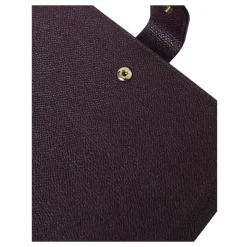 Logo Plaque Leder Tablet Sleeve Hülle