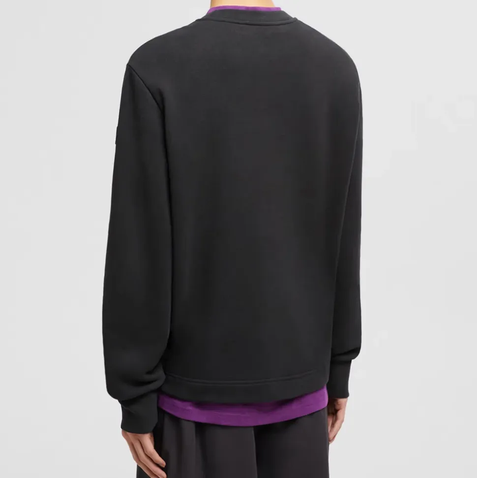 Logo Sweatshirt Schwarz Langarm