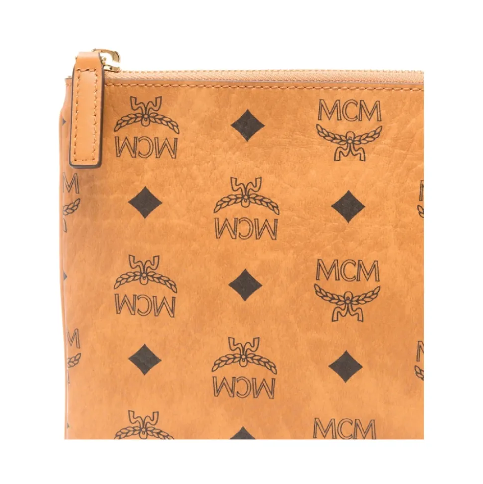 Logo-Muster Clutch