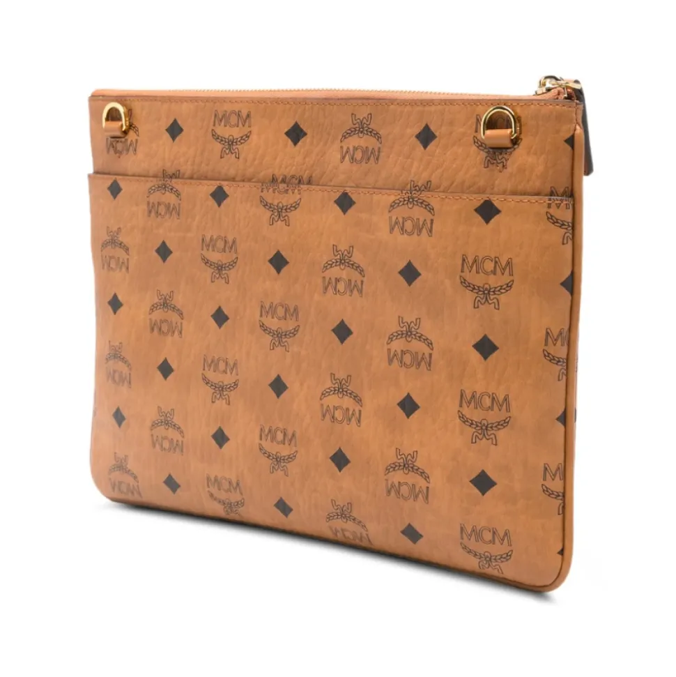 Logo-Muster Clutch