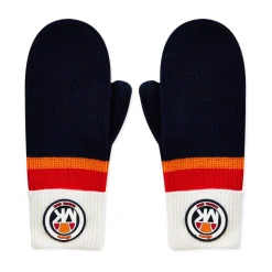 Logo-Strickhandschuhe