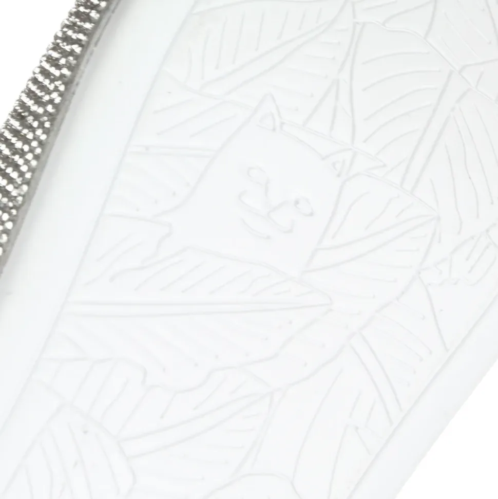 Lord Nermal Slides Rhinestone White