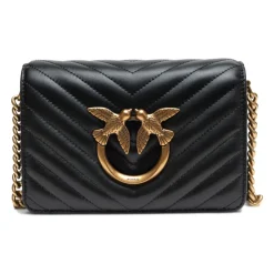 Love Click Mini Nappa Chevron