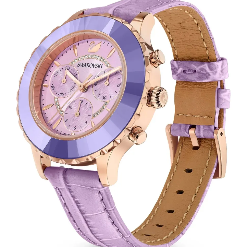 Lux Chrono Lederuhr