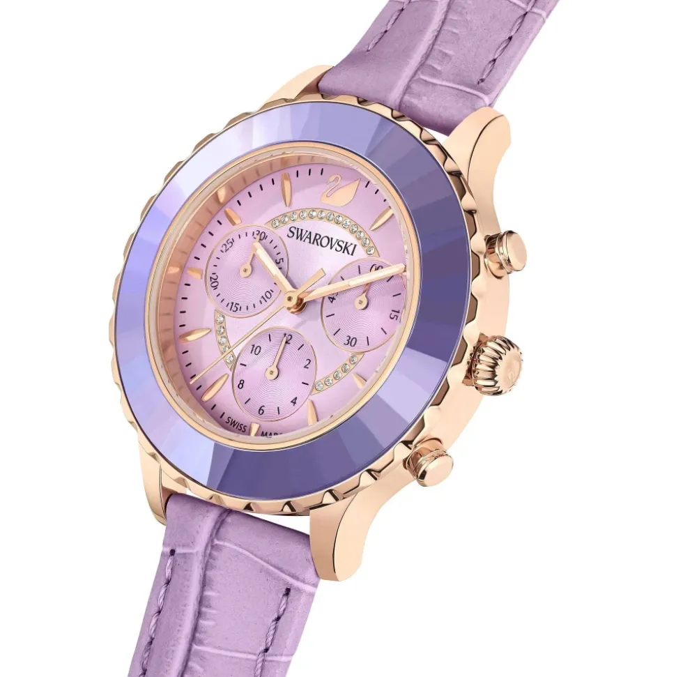 Lux Chrono Lederuhr