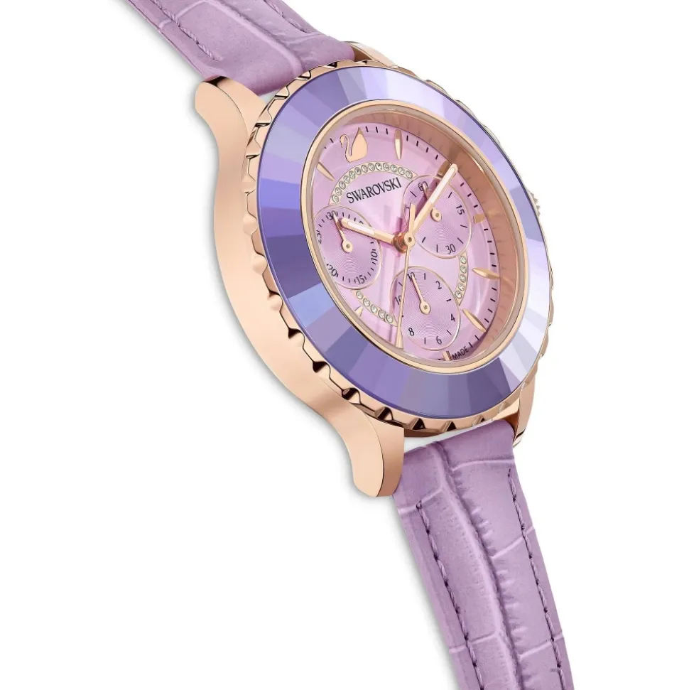 Lux Chrono Lederuhr