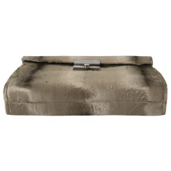 Luxuriöse Croco-Print Samt Aktentasche Clutch