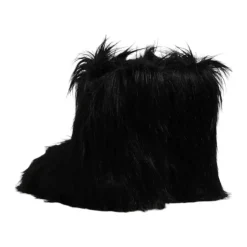 Luxuriöse Faux Fur Mid-Calf Stiefel