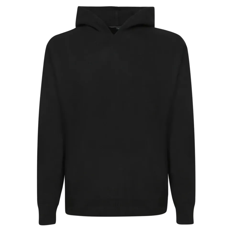 Luxuriöse Schwarze Strickware AW24