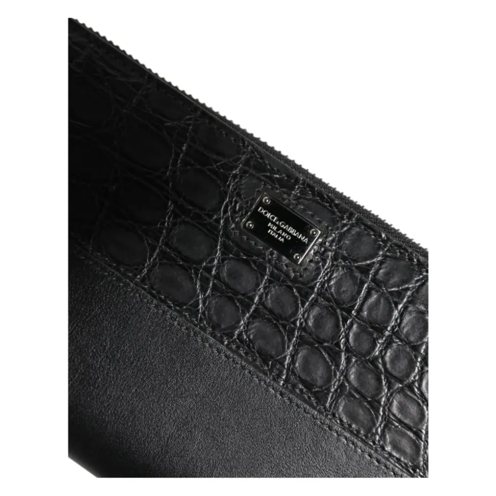Luxuriöse Straußenleder Brieftasche mit Viel Stauraum