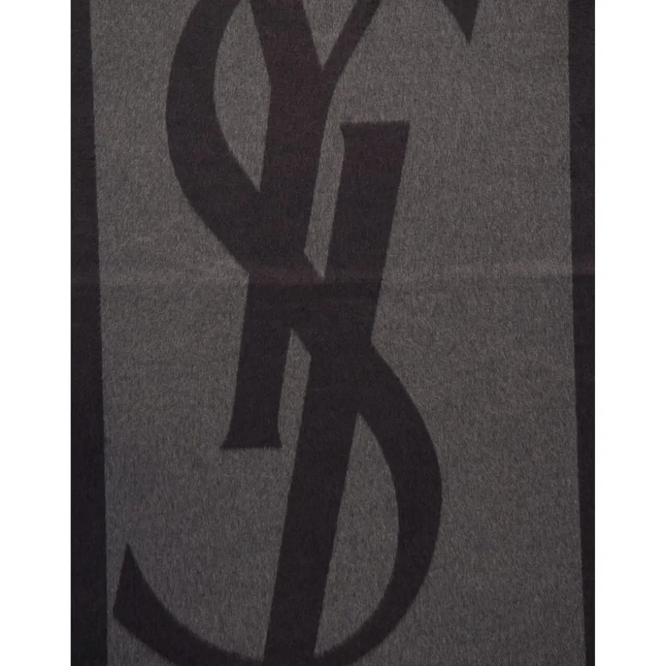 Luxuriöses Seidentuch mit Jacquard-Design