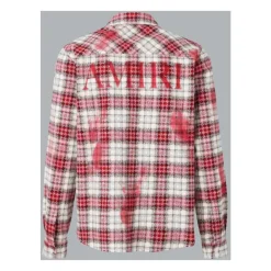 MA Quad Bleached Flannel Shirt
