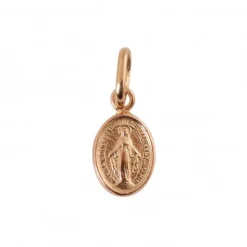 Madonna Anhänger - Roségold