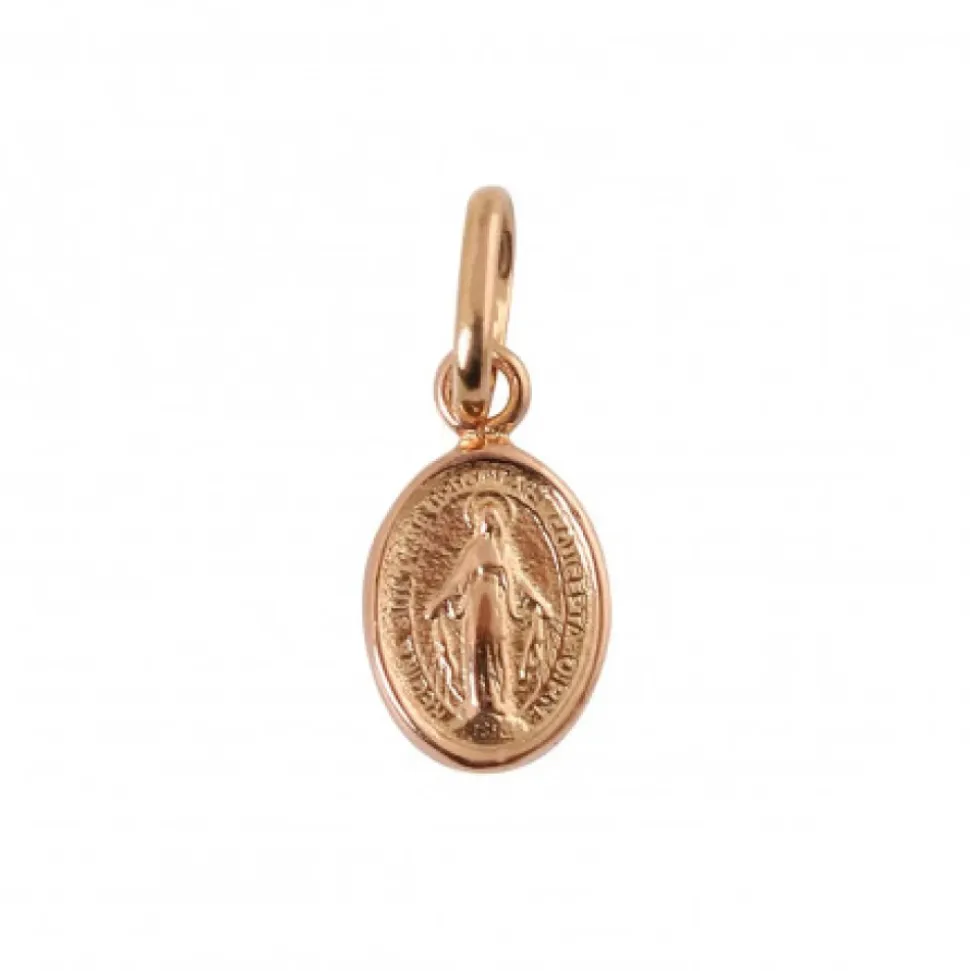 Madonna Anhänger - Roségold