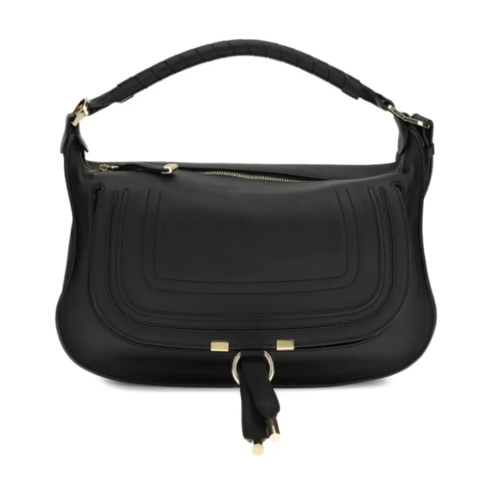 Marcie Schultertasche aus Leder