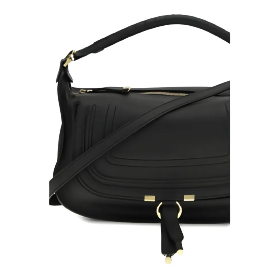 Marcie Schultertasche aus Leder