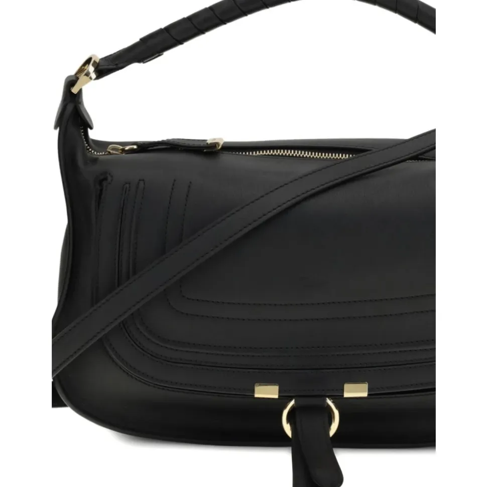 Marcie Schultertasche aus Leder