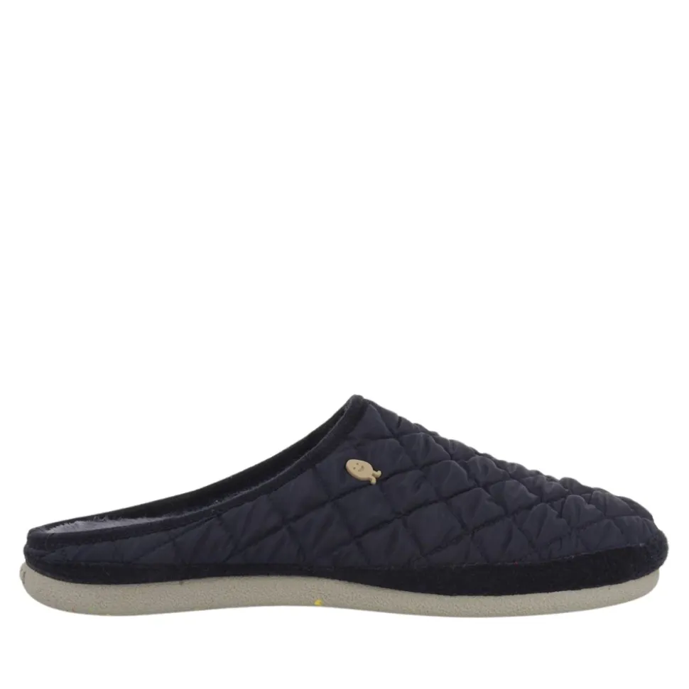 Marineblaue Hausschuhe Bequem Leicht